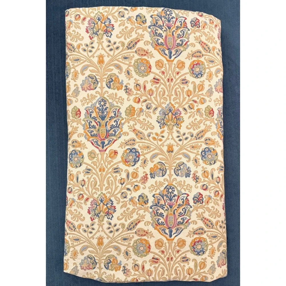 Vintage Ralph Lauren Marrakesh Rug King Size Duvet Comforter Cover Beige Sateen